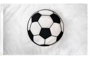 Soccer Flag 3x5ft Poly
