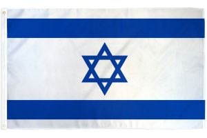 Israel Flag 2x3ft Poly