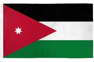 Jordan Flag 2x3ft Poly