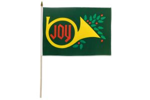 Christmas Joy 12x18in Stick Flag