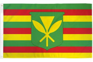 Kanaka Maoli Flag 3x5ft Poly