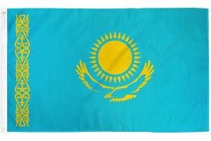 Kazakhstan Flag 2x3ft Poly