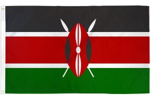 Kenya Flag 2x3ft Poly