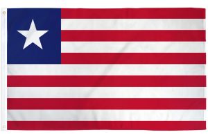 Liberia Flag 2x3ft Poly