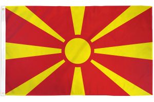 North Macedonia Flag 2x3ft Poly