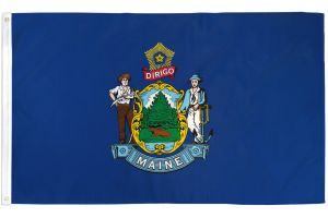 Maine Flag 2x3ft Poly