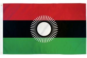 Malawi (2010-2012) Flag 3x5ft Poly