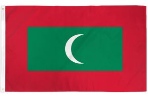Maldives Flag 3x5ft Poly