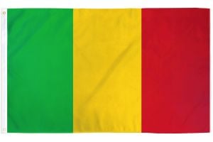 Mali Flag 3x5ft Poly 