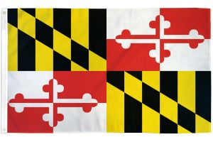 Maryland Flag 3x5ft Poly