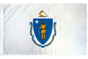 Massachusetts Flag 2x3ft Poly
