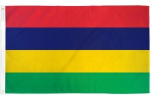Mauritius Flag 3x5ft Poly