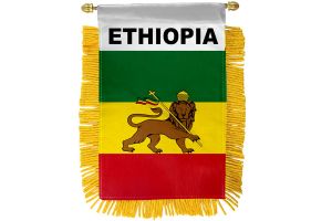 Ethiopia (Lion) Mini Banner