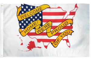 We're Proud of You  Flag 3x5ft Poly