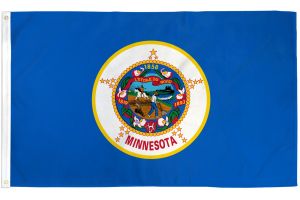 Minnesota Flag 3x5ft Poly