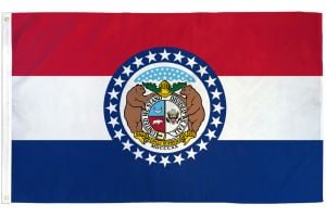 Missouri Flag 2x3ft Poly