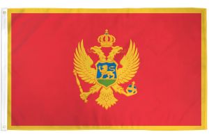 Montenegro Flag 2x3ft Poly