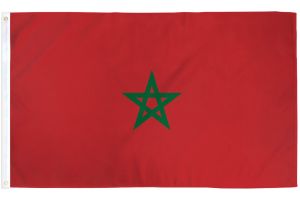 Morocco Flag 2x3ft Poly