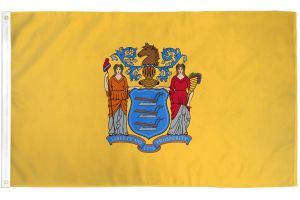 New Jersey Flag 2x3ft Poly