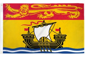 New Brunswick Flag 3x5ft Poly