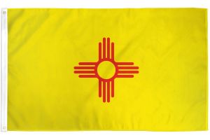 New Mexico Flag 3x5ft Poly 