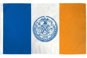 New York City Flag 3x5ft Poly