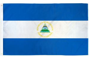 Nicaragua Flag 2x3ft Poly