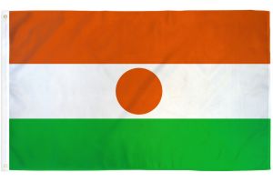 Niger Flag 2x3ft Poly