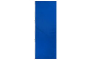 Royal Blue Solid Color 3x8ft Duraflag Banner