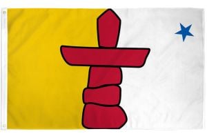 Nunavut Flag 3x5ft Poly