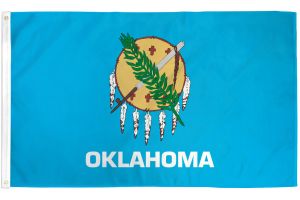 Oklahoma Flag 3x5ft Poly