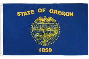 Oregon Flag 2x3ft Poly