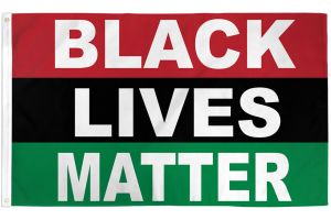 Black Lives Matter (Pan-African) Flag 3x5ft Poly