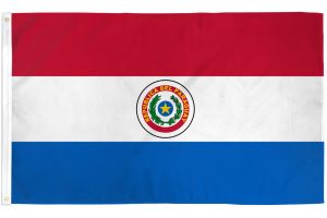 Paraguay Flag 3x5ft Poly