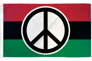 Peace (Pan-African) Flag 3x5ft Poly