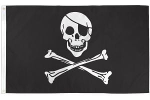 Pirate (Regular) Flag 4x6ft Poly