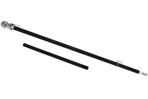 5ft Spinning Stabilizer Flag Pole (Black)