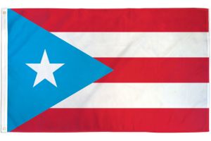 Puerto Rico (Light Blue) Flag 3x5ft Poly