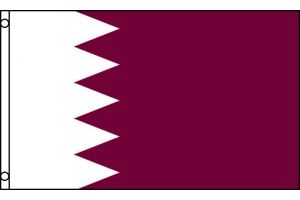 Qatar (Old) Flag 3x5ft Poly