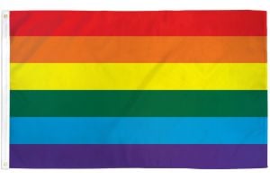 Rainbow Flag 3x5ft Poly