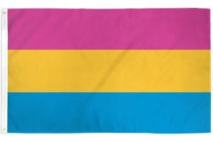 Pansexual Flag 4x6ft Poly