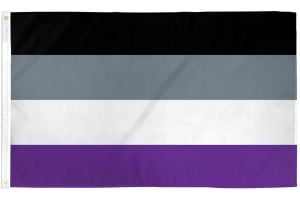 Asexual Flag 3x5ft Poly