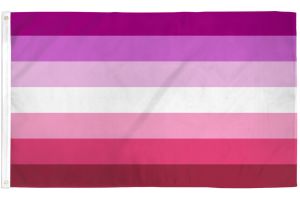 Lesbian (Plain) Flag 2x3ft Poly