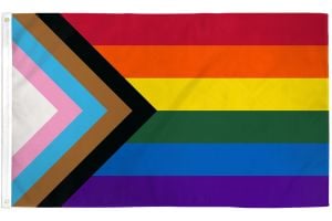 Progress Pride Flag 3x5ft Poly