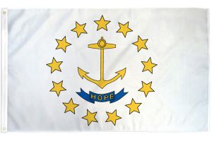 Rhode Island Flag 2x3ft Poly