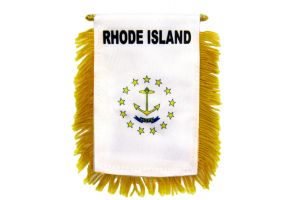 Rhode Island Mini Banner