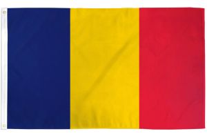 Romania Flag 3x5ft Poly