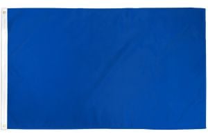 Royal Blue Solid Color Flag 3x5ft Poly