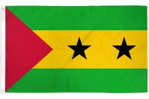 Sao Tome & Principe Flag 3x5ft Poly