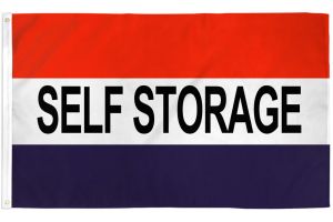 Self Storage Flag 3x5ft Poly